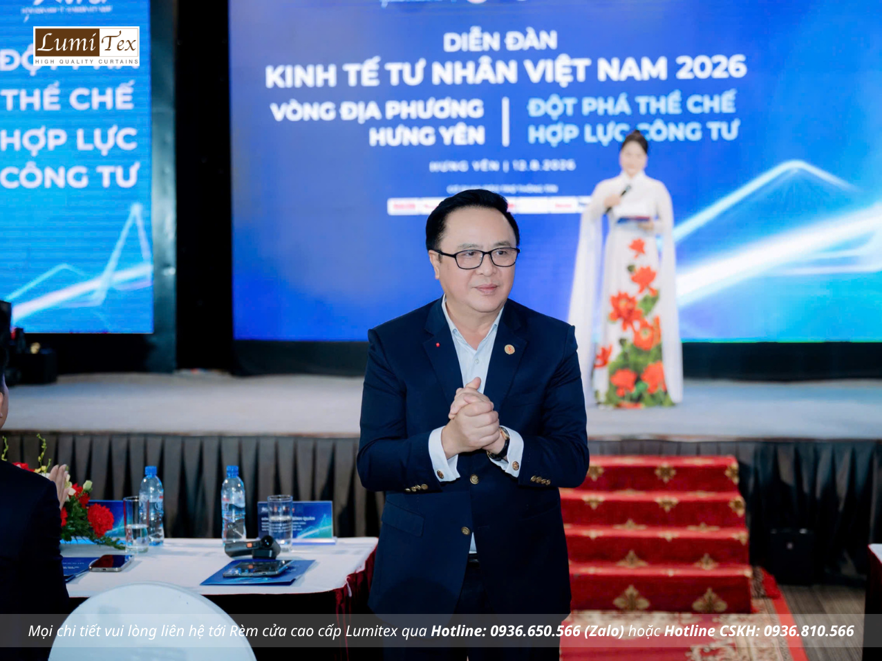 Rèm Lumitex tham dự Diễn đàn Kinh tế tư nhân Việt Nam 2026 tại Hưng Yên
