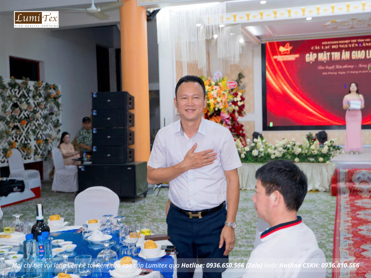 Rèm Lumitex tham dự chương trình Gặp mặt tri ân và giao lưu kết nối Tâm huyết Tiên phong – Song hành thế hệ