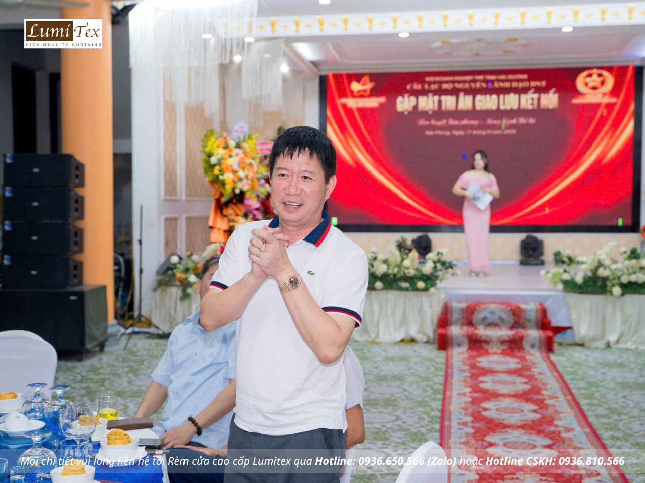 Rèm Lumitex tham dự chương trình Gặp mặt tri ân và giao lưu kết nối Tâm huyết Tiên phong – Song hành thế hệ