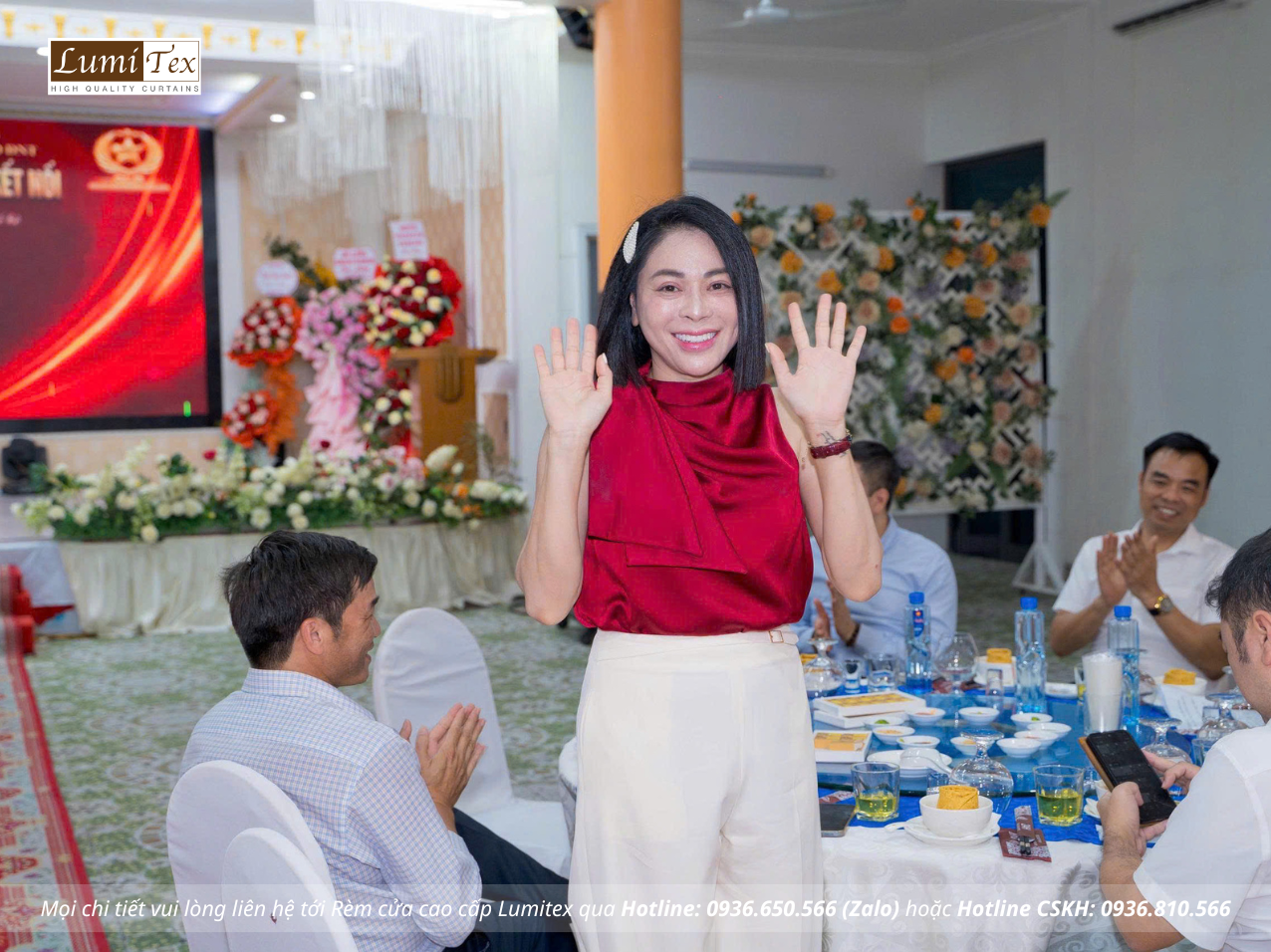 Rèm Lumitex tham dự chương trình Gặp mặt tri ân và giao lưu kết nối Tâm huyết Tiên phong – Song hành thế hệ