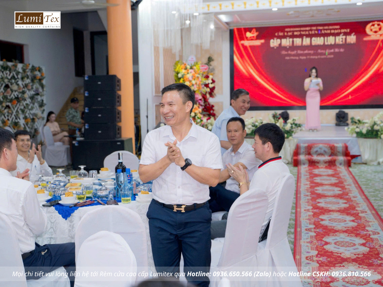 Rèm Lumitex tham dự chương trình Gặp mặt tri ân và giao lưu kết nối Tâm huyết Tiên phong – Song hành thế hệ