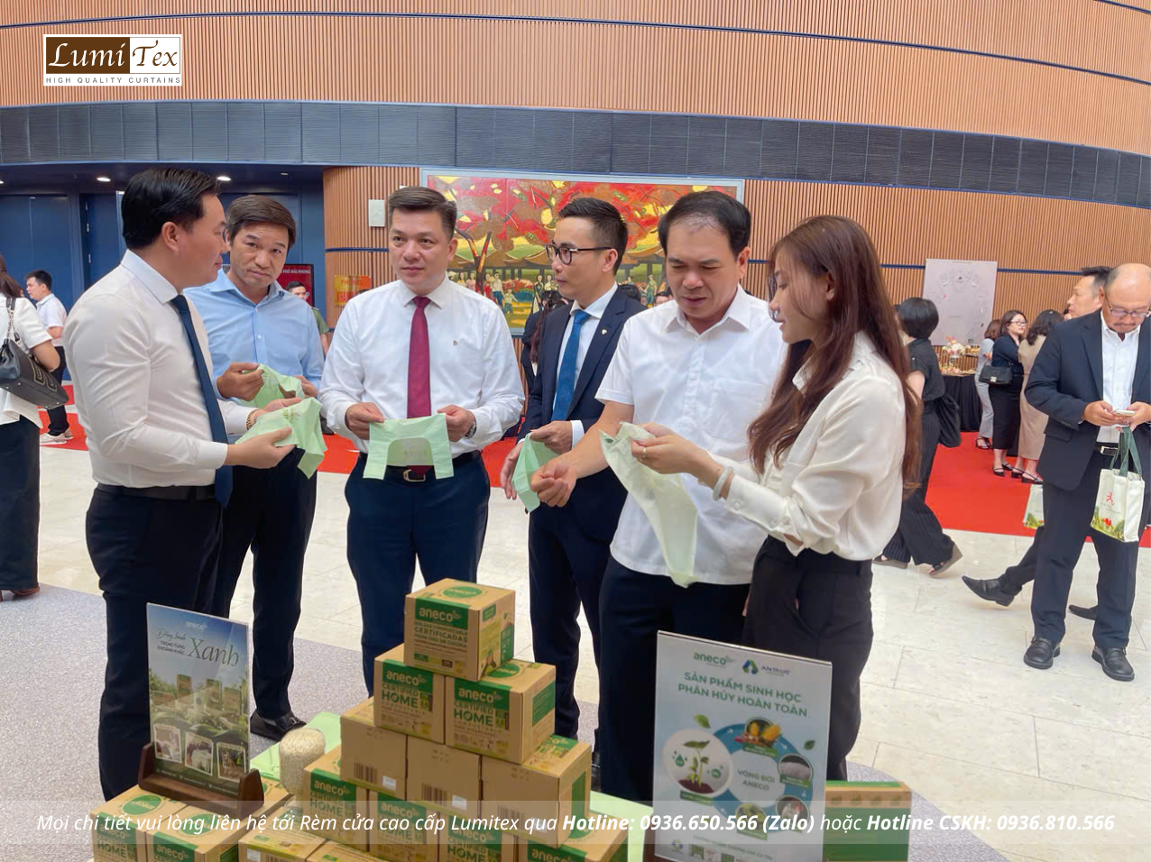 Rèm Lumitex tham dự Hội nghị công bố Khu Thương mại tự do Hải Phòng và các Khu kinh tế mới