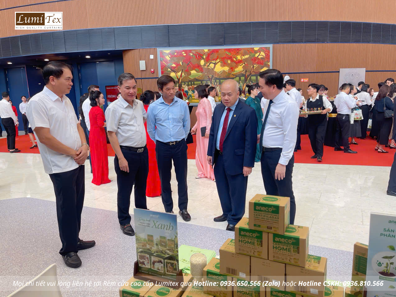 Rèm Lumitex tham dự Hội nghị công bố Khu Thương mại tự do Hải Phòng và các Khu kinh tế mới