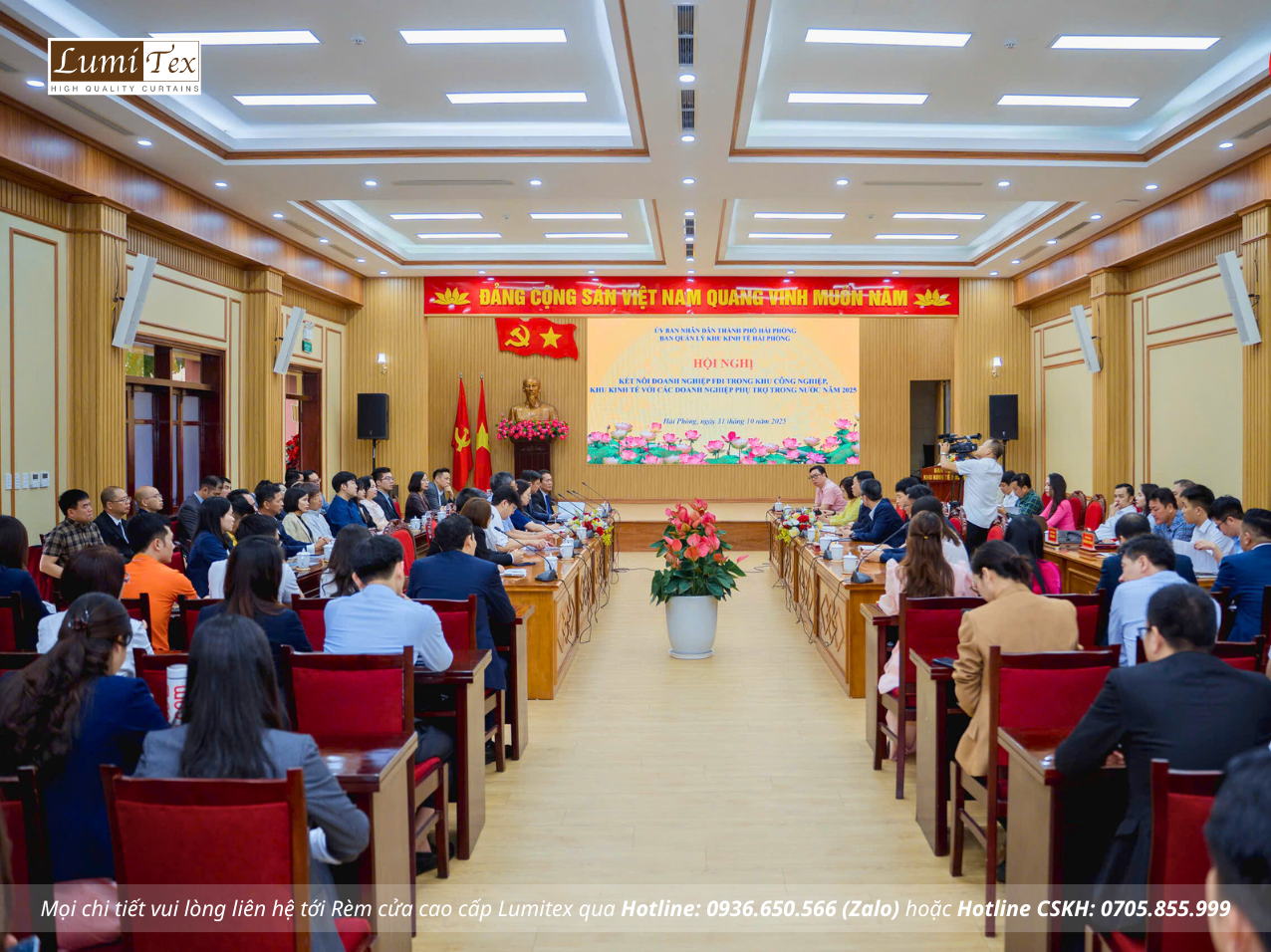 Rèm Lumitex tham dự Hội nghị kết nối doanh nghiệp FDI và doanh nghiệp phụ trợ trong nước năm 2025