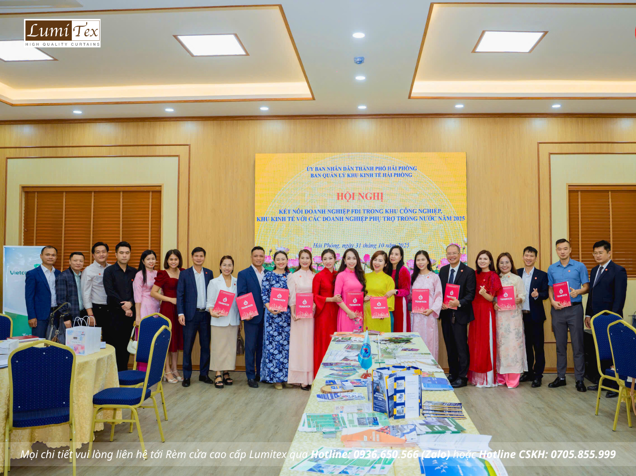 Rèm Lumitex tham dự Hội nghị kết nối doanh nghiệp FDI và doanh nghiệp phụ trợ trong nước năm 2025