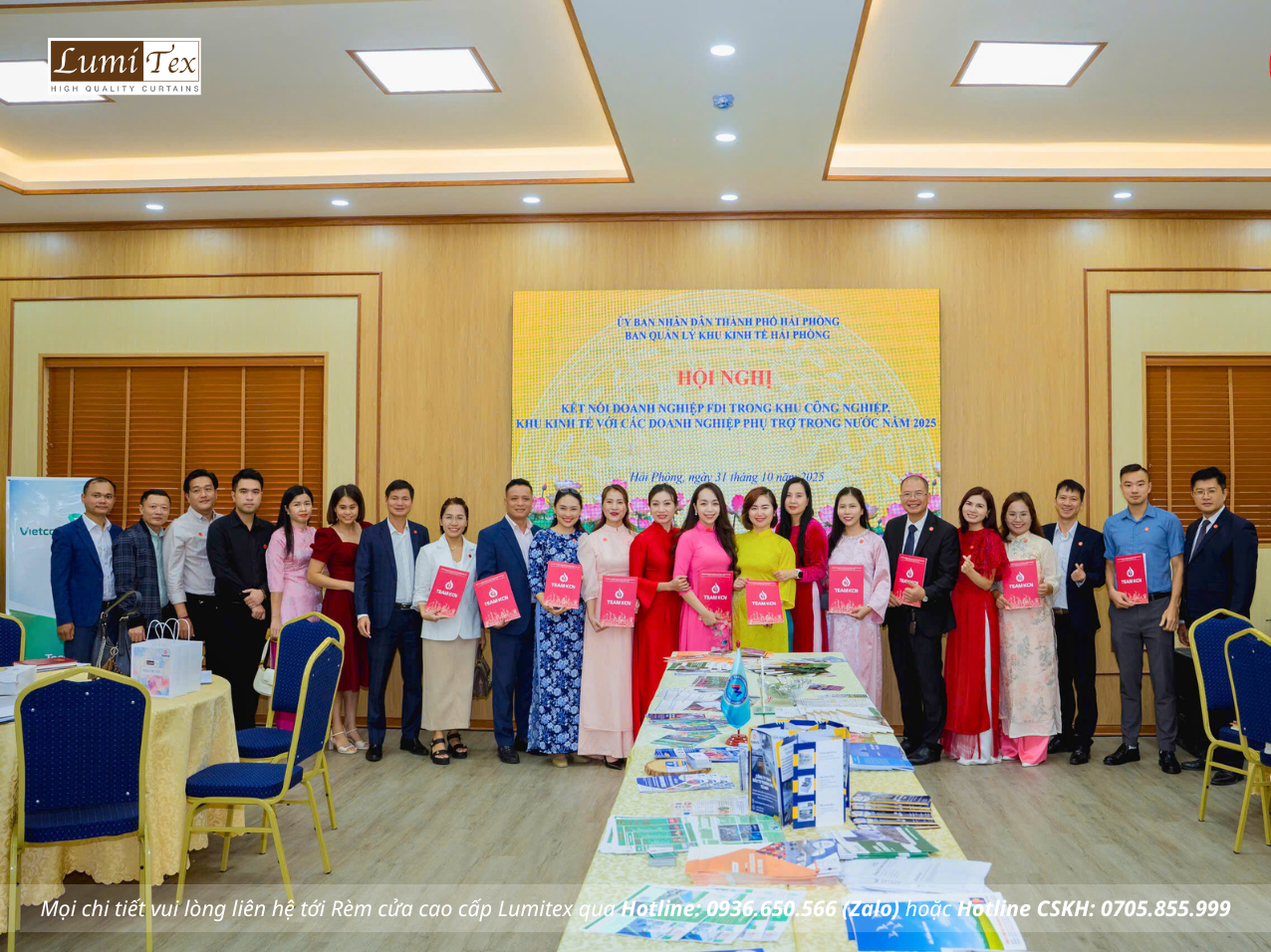 Rèm Lumitex tham dự Hội nghị kết nối doanh nghiệp FDI và doanh nghiệp phụ trợ trong nước năm 2025