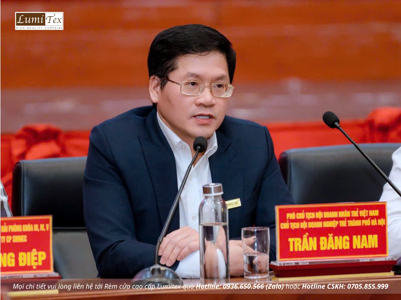Rèm Lumitex tham dự Hội nghị Diễn đàn Kinh tế tư nhân Cụm đồng bằng sông Hồng 2025