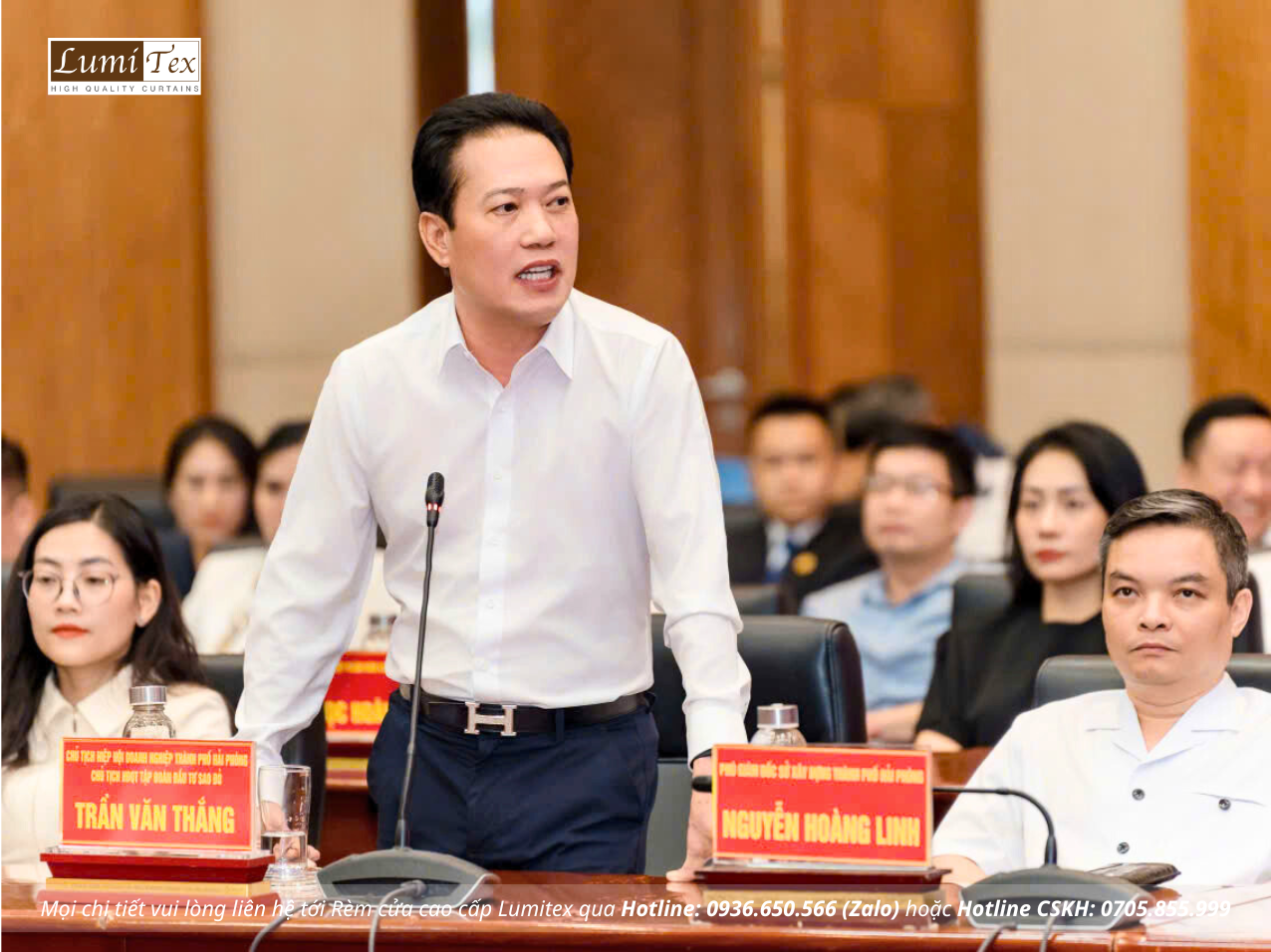 Rèm Lumitex tham dự Hội nghị Diễn đàn Kinh tế tư nhân Cụm đồng bằng sông Hồng 2025