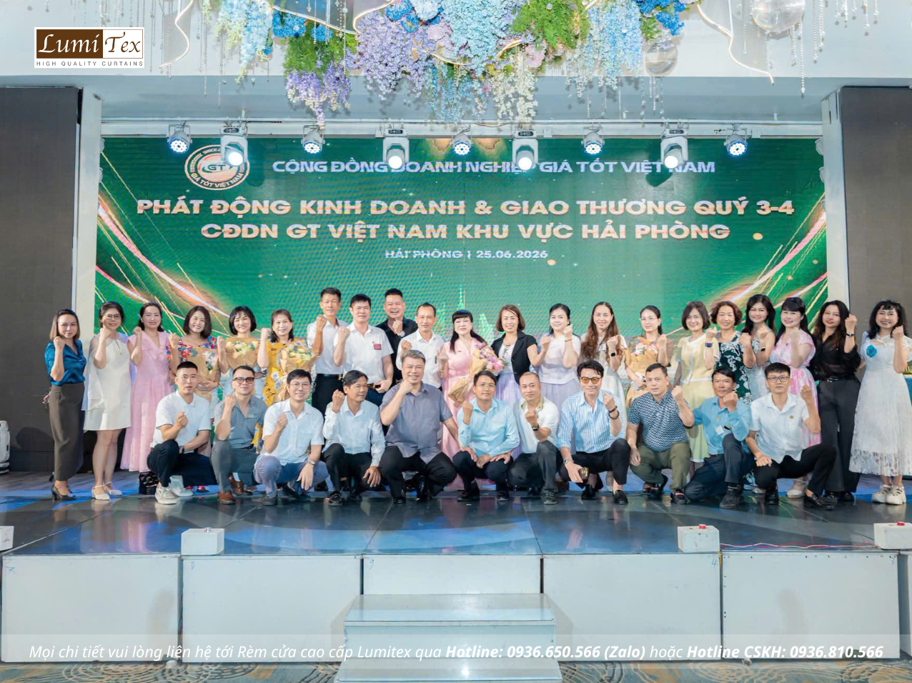 Rèm Lumitex tham dự Cuộc họp thường kỳ tháng 6 của Cộng đồng Doanh nghiệp Giá Tốt Việt Nam khu vực Hải Phòng Rèm Lumitex tham dự Cuộc họp thường kỳ tháng 6 của Cộng đồng Doanh nghiệp Giá Tốt Việt Nam khu vực Hải Phòng