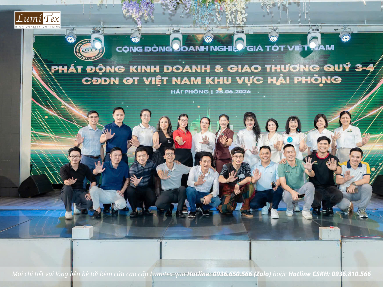 Rèm Lumitex tham dự Cuộc họp thường kỳ tháng 6 của Cộng đồng Doanh nghiệp Giá Tốt Việt Nam khu vực Hải Phòng Rèm Lumitex tham dự Cuộc họp thường kỳ tháng 6 của Cộng đồng Doanh nghiệp Giá Tốt Việt Nam khu vực Hải Phòng