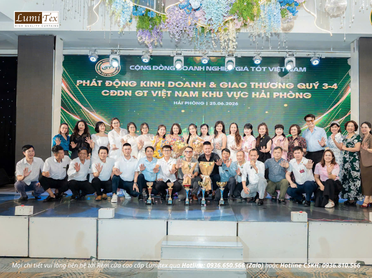 Rèm Lumitex tham dự Cuộc họp thường kỳ tháng 6 của Cộng đồng Doanh nghiệp Giá Tốt Việt Nam khu vực Hải Phòng Rèm Lumitex tham dự Cuộc họp thường kỳ tháng 6 của Cộng đồng Doanh nghiệp Giá Tốt Việt Nam khu vực Hải Phòng