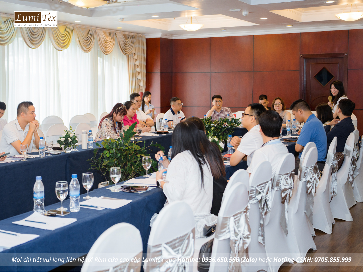 Rèm Lumitex tham dự sự kiện kết nối doanh nghiệp TEAM KCN tại Hải Phòng