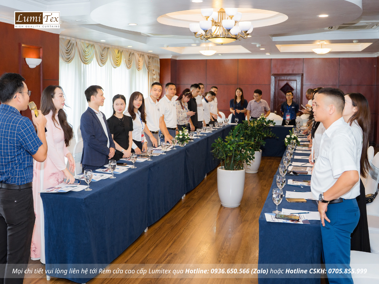 Rèm Lumitex tham dự sự kiện kết nối doanh nghiệp TEAM KCN tại Hải Phòng
