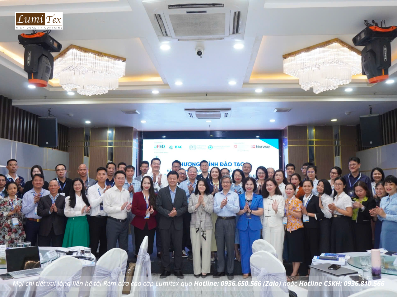 Rèm Lumitex tham dự khóa đào tạo chuyển đổi số và chuyển đổi xanh tại Hải Phòng