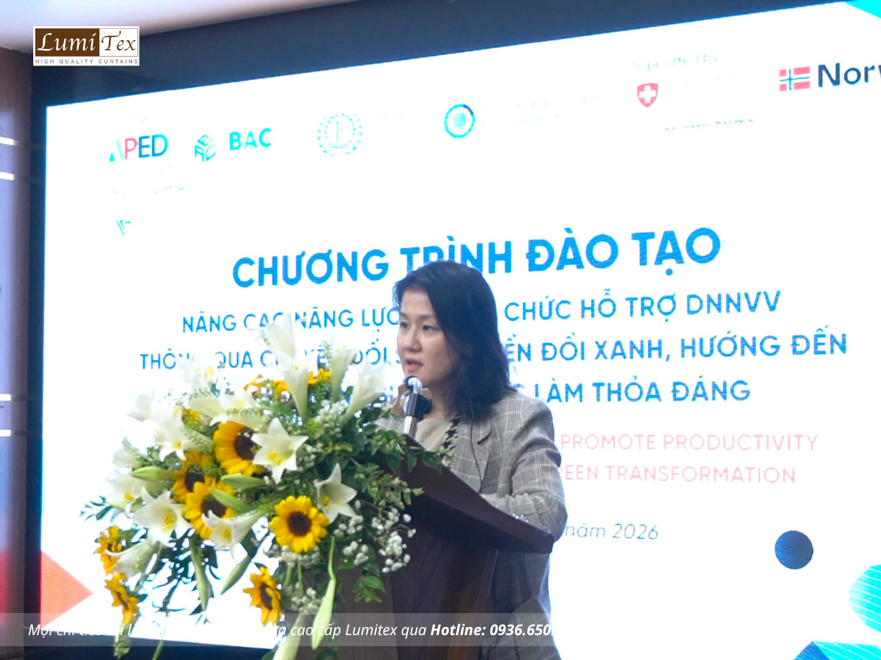 Rèm Lumitex tham dự khóa đào tạo chuyển đổi số và chuyển đổi xanh tại Hải Phòng