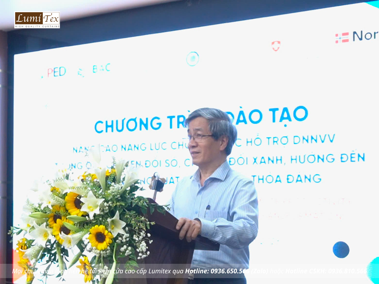 Rèm Lumitex tham dự khóa đào tạo chuyển đổi số và chuyển đổi xanh tại Hải Phòng