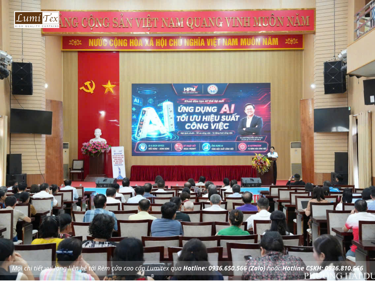 Rèm Lumitex tham dự khóa đào tạo Ứng dụng AI đột phá năng suất doanh nghiệp năm 2026