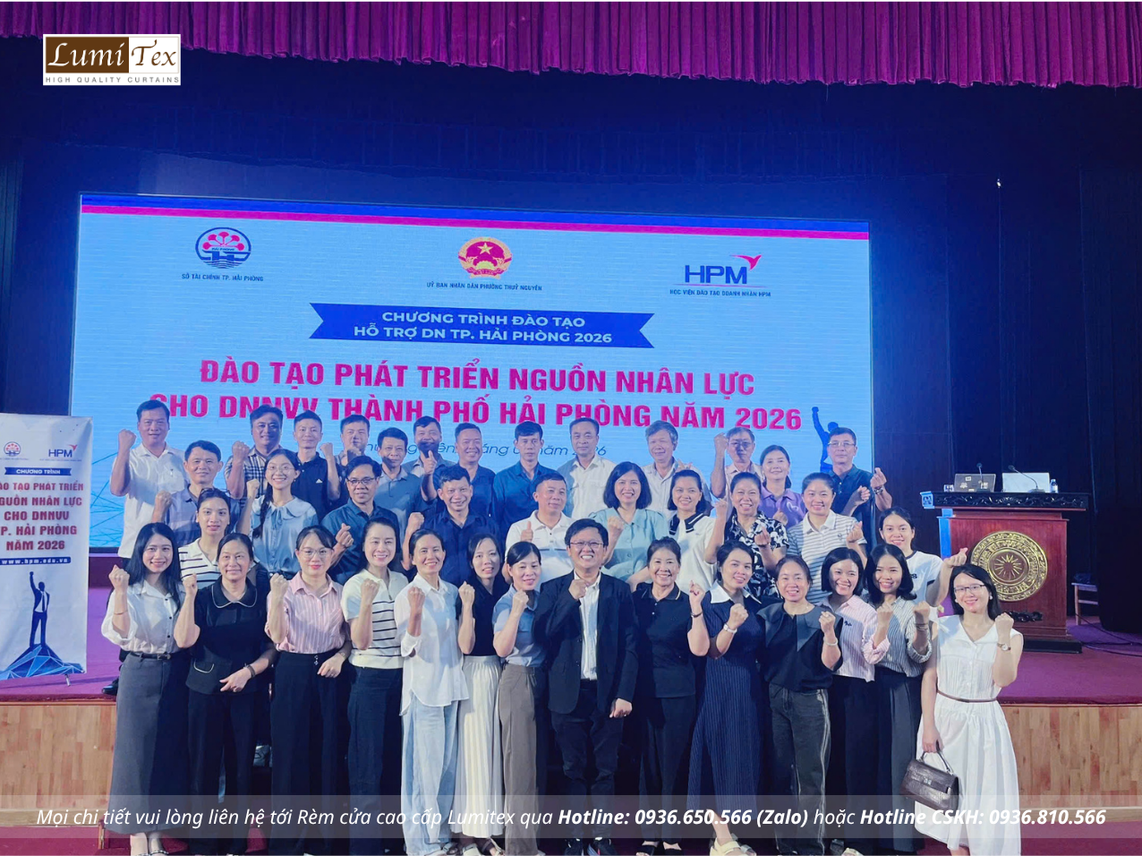 Rèm Lumitex tham dự khóa đào tạo Ứng dụng AI đột phá năng suất doanh nghiệp năm 2026