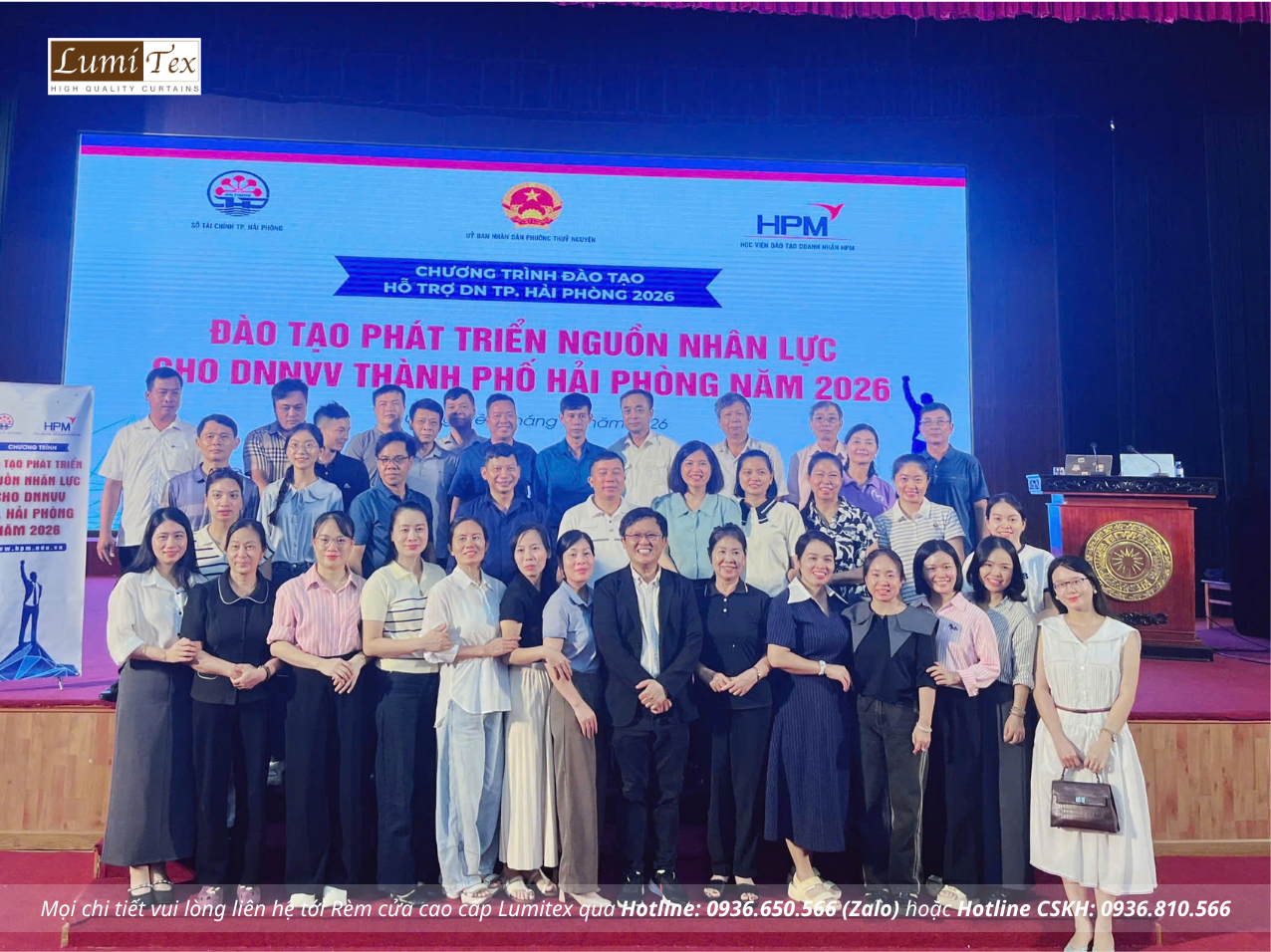 Rèm Lumitex tham dự khóa đào tạo Ứng dụng AI đột phá năng suất doanh nghiệp năm 2026