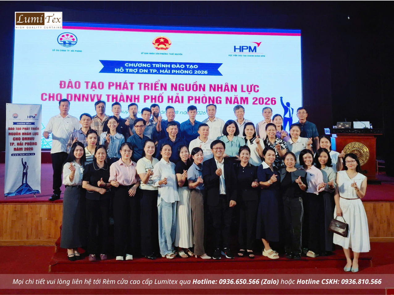 Rèm Lumitex tham dự khóa đào tạo Ứng dụng AI đột phá năng suất doanh nghiệp năm 2026