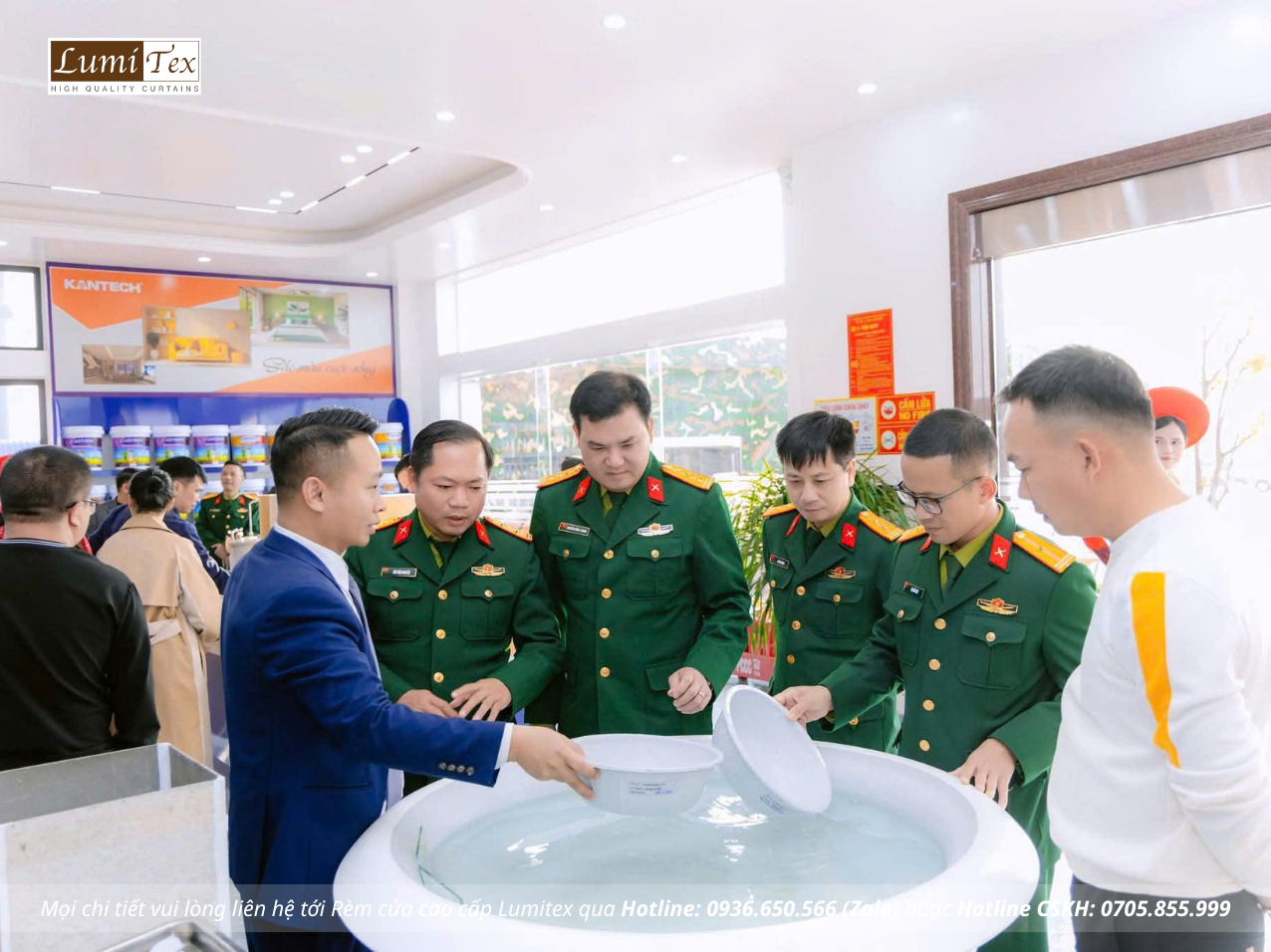 Rèm Lumitex tham dự Lễ khánh thành Nhà máy Sơn Kantech tại Hải Phòng