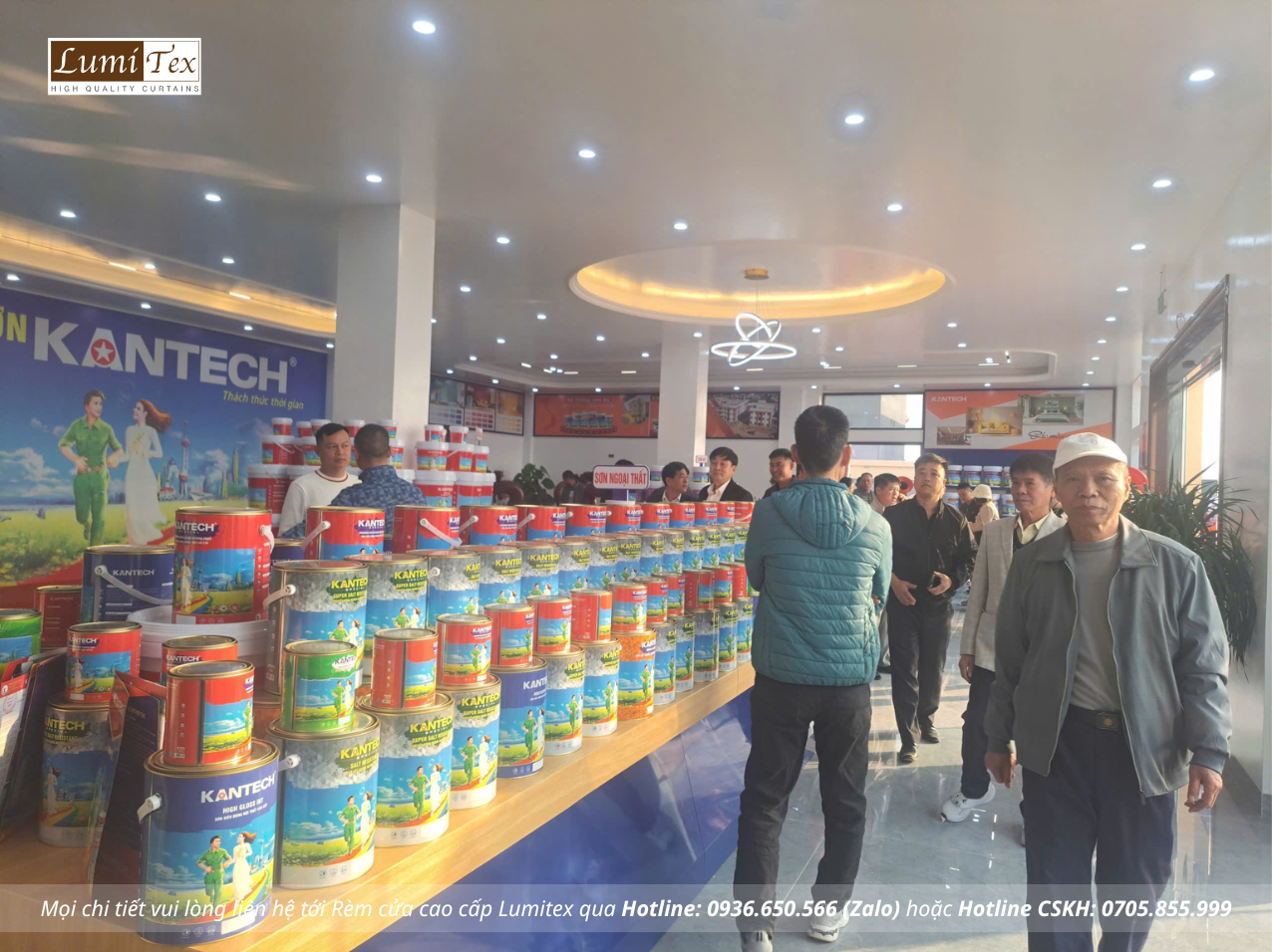 Rèm Lumitex tham dự Lễ khánh thành Nhà máy Sơn Kantech tại Hải Phòng