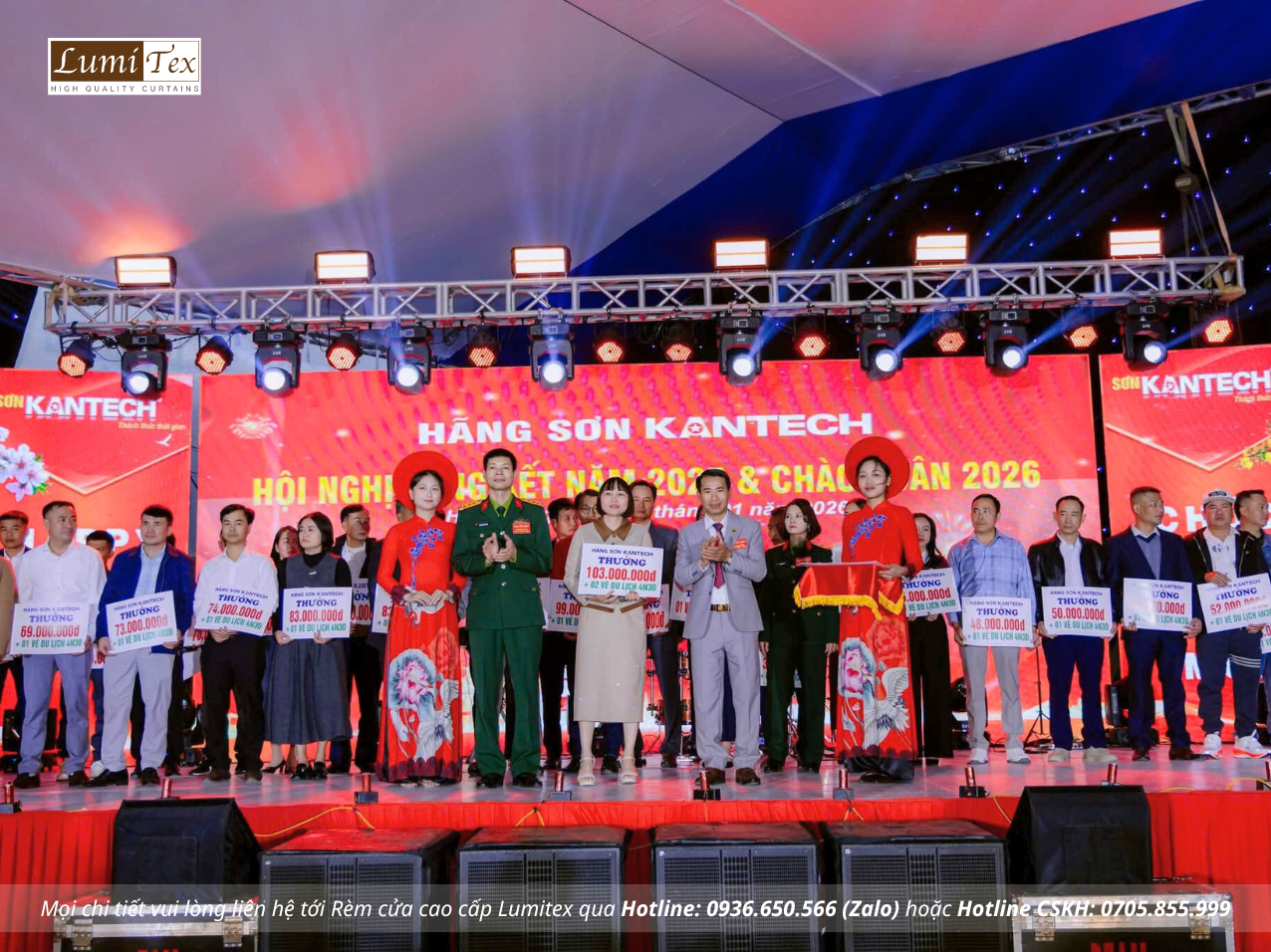 Rèm Lumitex tham dự Lễ khánh thành Nhà máy Sơn Kantech tại Hải Phòng
