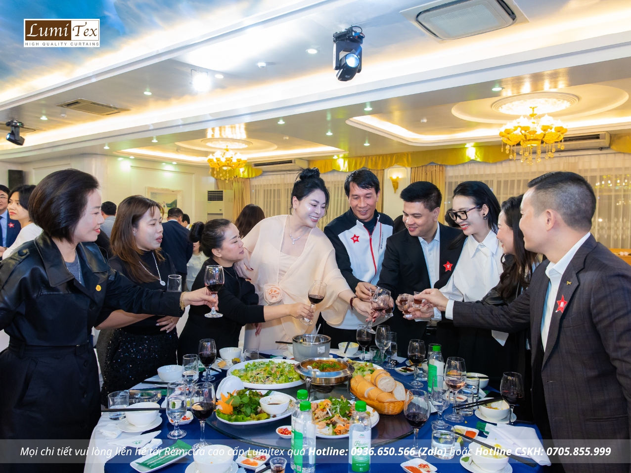 Rèm Lumitex tham dự Lễ tổng kết công tác Hội và phong trào Doanh nhân trẻ Hải Phòng năm 2025