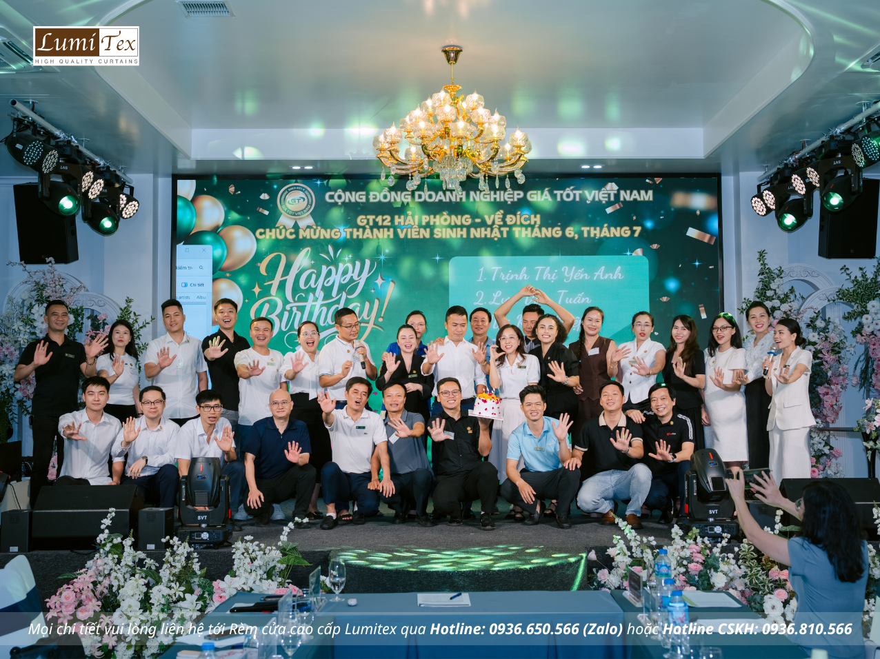 Rèm Lumitex tham dự Ngày hội Doanh nhân GT12 tháng 7 năm 2026