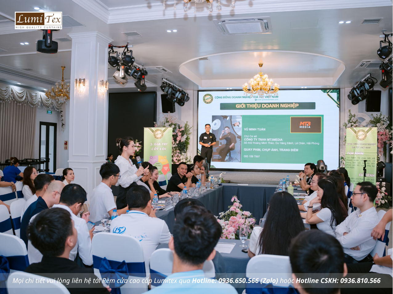 Rèm Lumitex tham dự Ngày hội Doanh nhân GT12 tháng 7 năm 2026