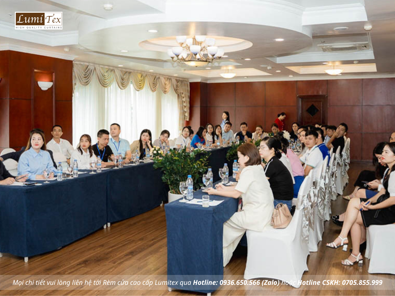 Rèm Lumitex góp mặt tại sự kiện TEAM KCN 115 – Hải Phòng