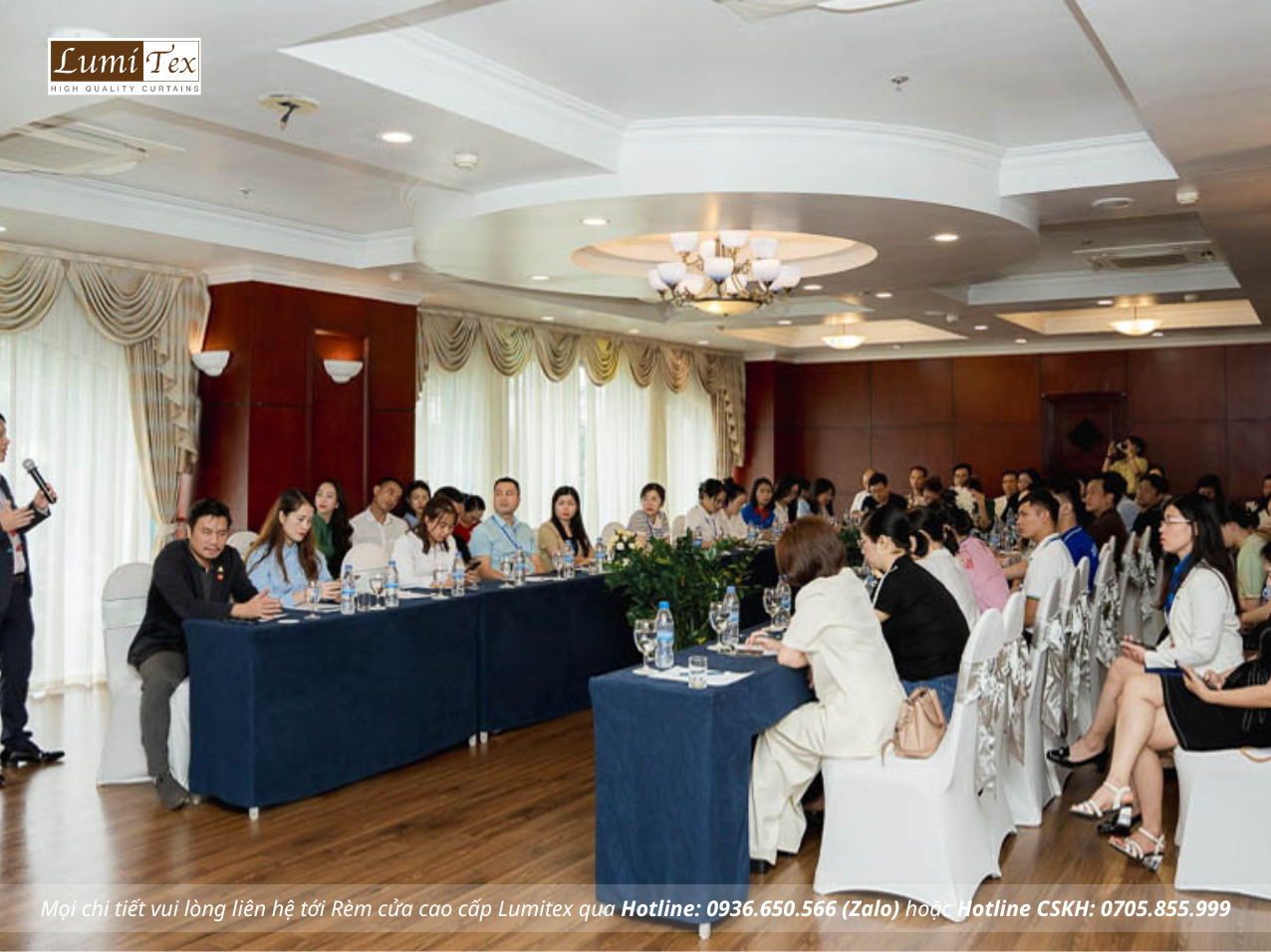 Rèm Lumitex góp mặt tại sự kiện TEAM KCN 115 – Hải Phòng