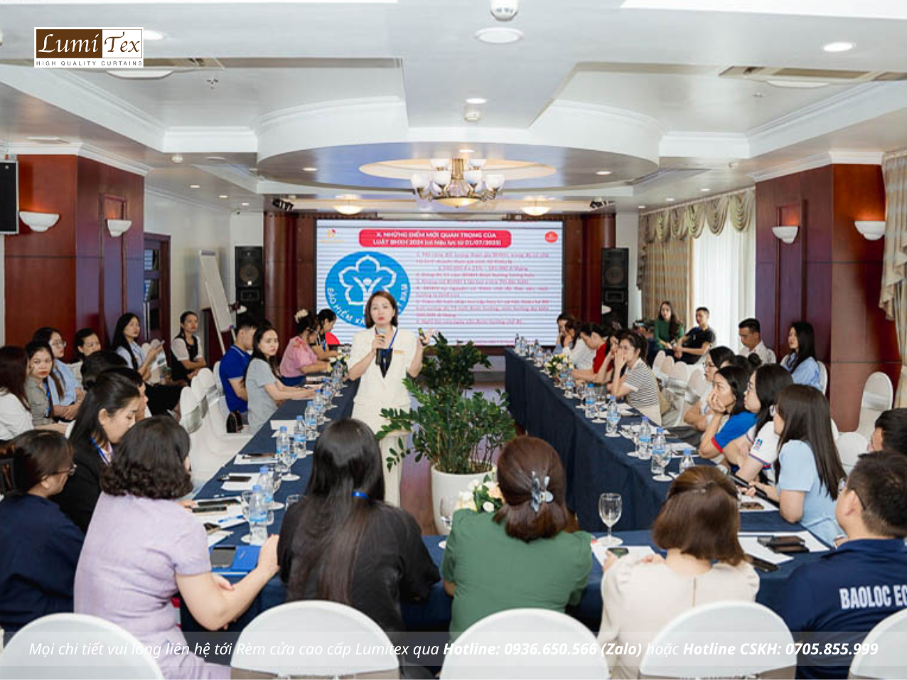 Rèm Lumitex góp mặt tại sự kiện TEAM KCN 115 – Hải Phòng