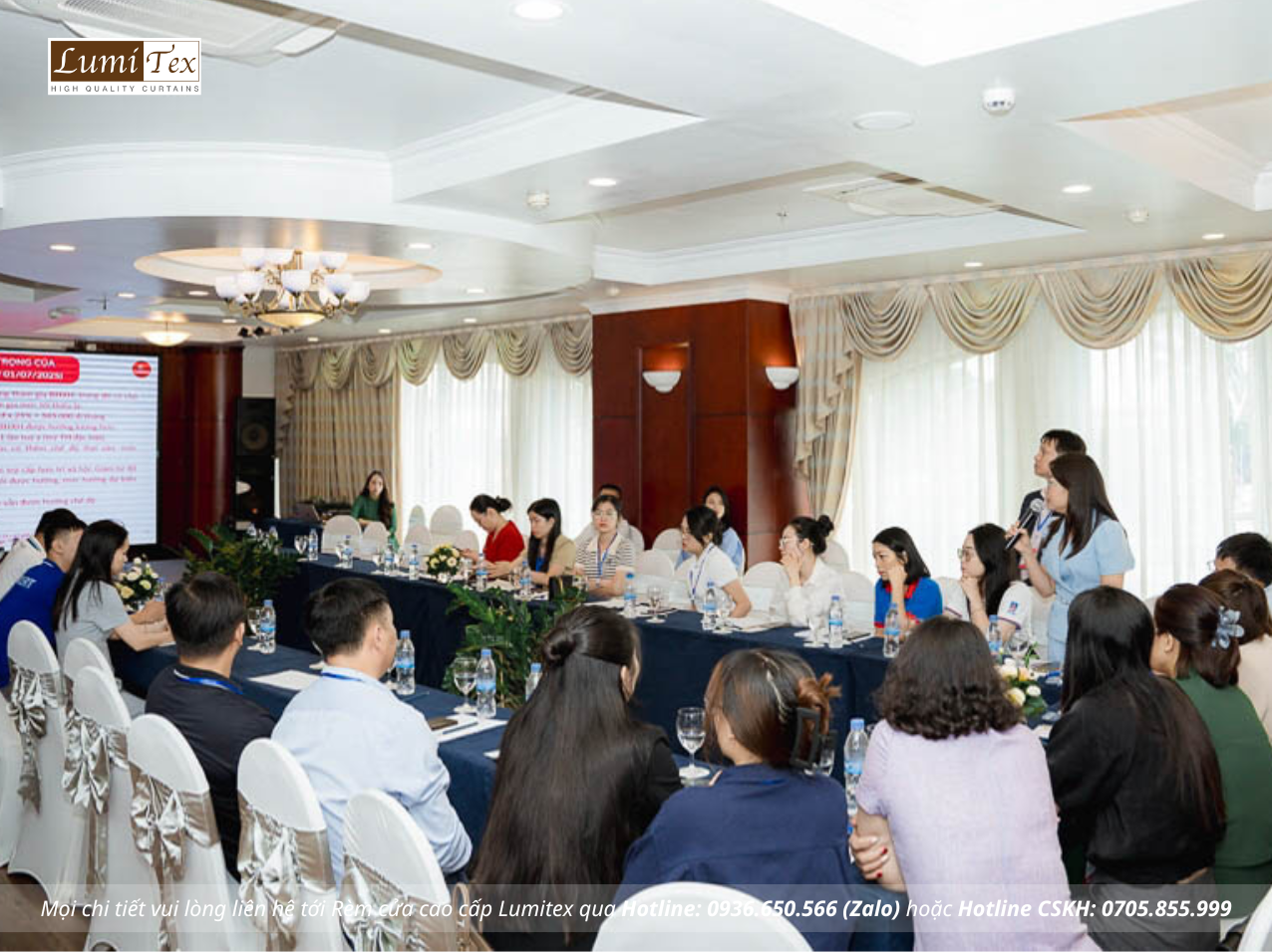 Rèm Lumitex góp mặt tại sự kiện TEAM KCN 115 – Hải Phòng