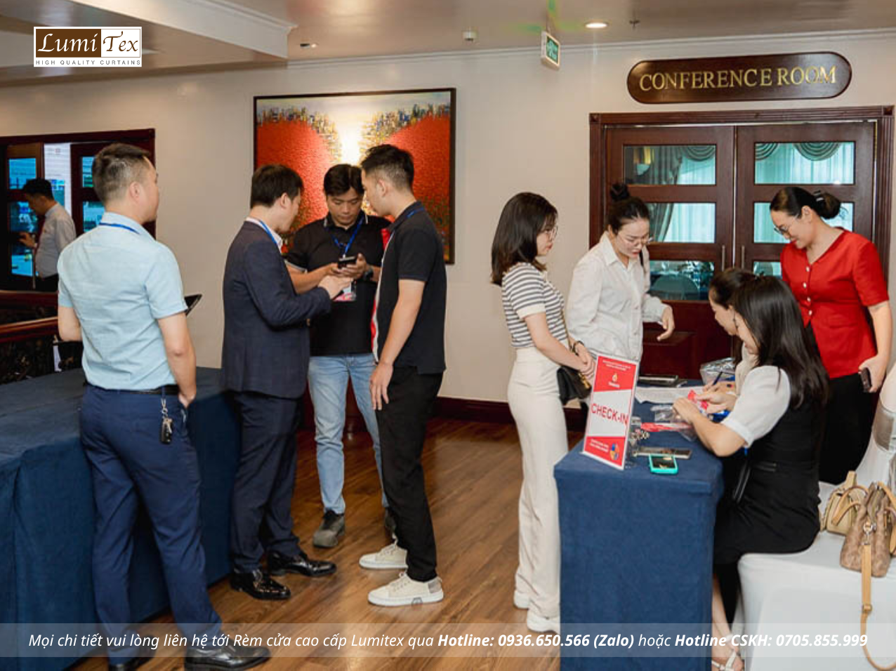 Rèm Lumitex góp mặt tại sự kiện TEAM KCN 115 – Hải Phòng