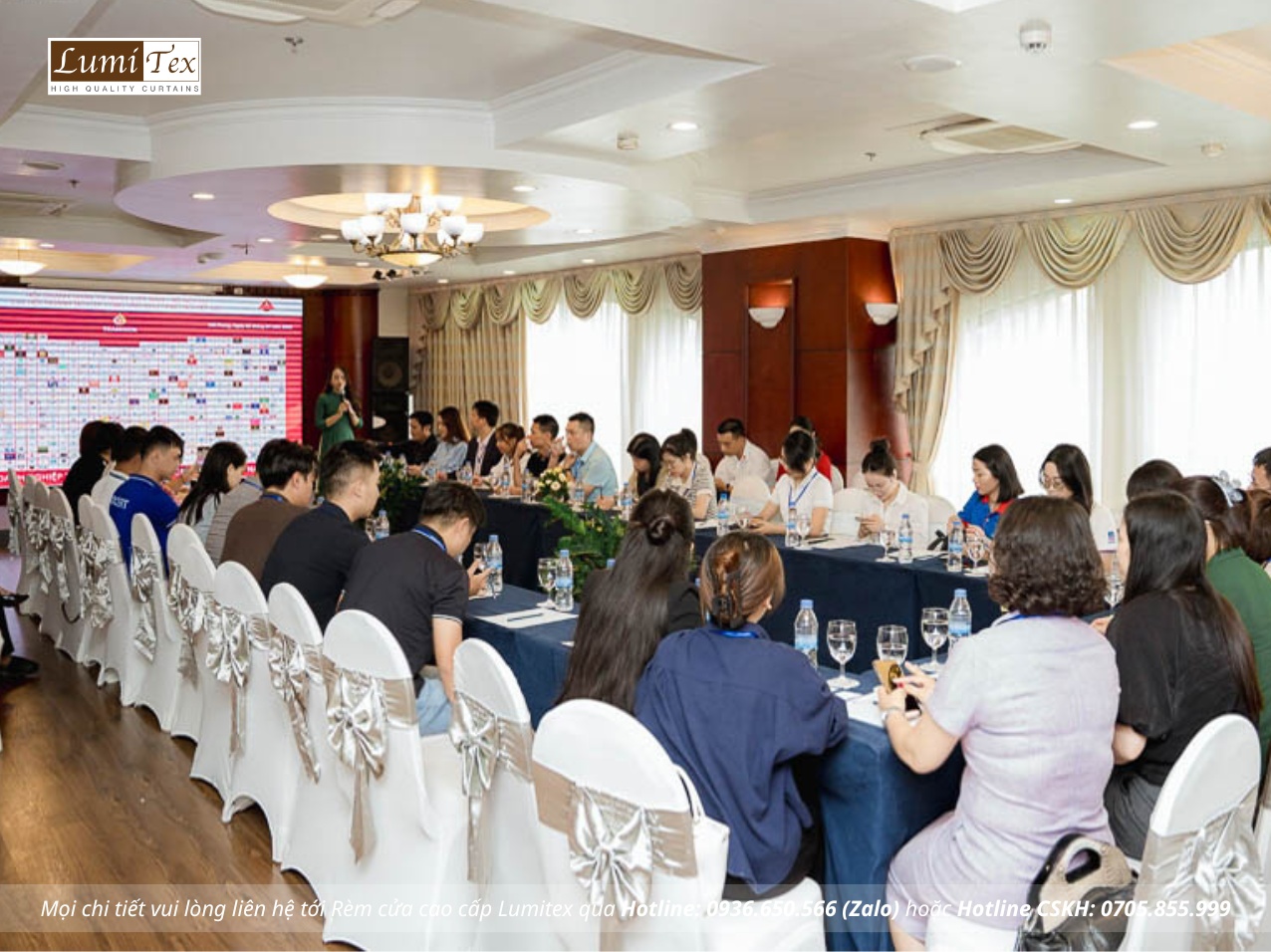 Rèm Lumitex góp mặt tại sự kiện TEAM KCN 115 – Hải Phòng