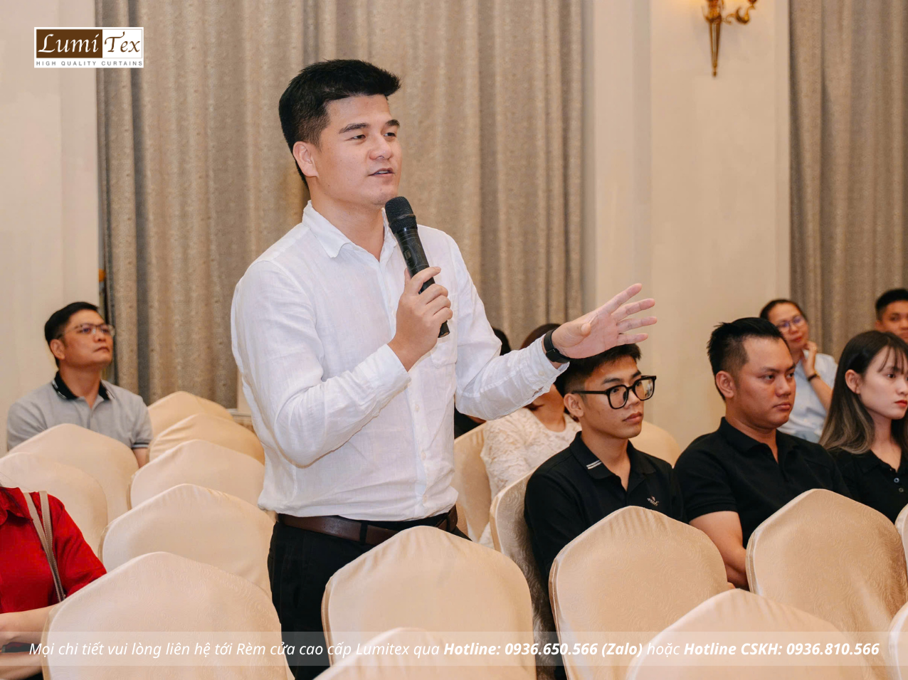 Rèm Lumitex tham dự The Culture Code 2026 Giải mã DNA doanh nghiệp kiến tạo tăng trưởng bền vững