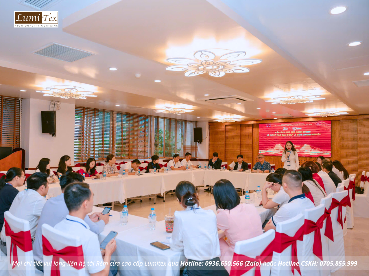 Lumitex đồng hành cùng Tọa đàm cải cách thủ tục hành chính