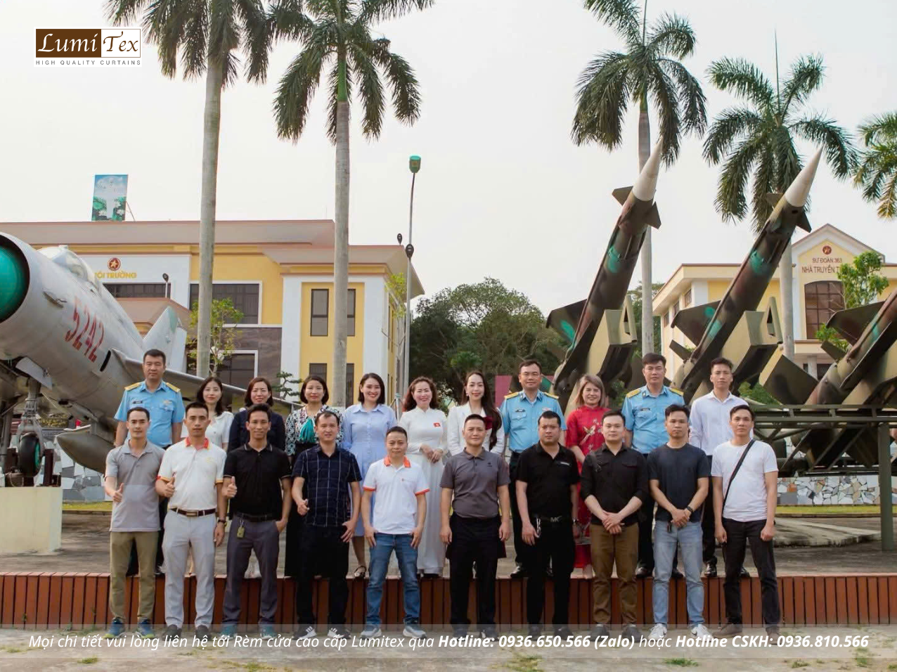 Rèm Lumitex tham gia chương trình giao lưu tại Sư đoàn Phòng không 363 – Lan tỏa tinh thần gắn kết quân dân