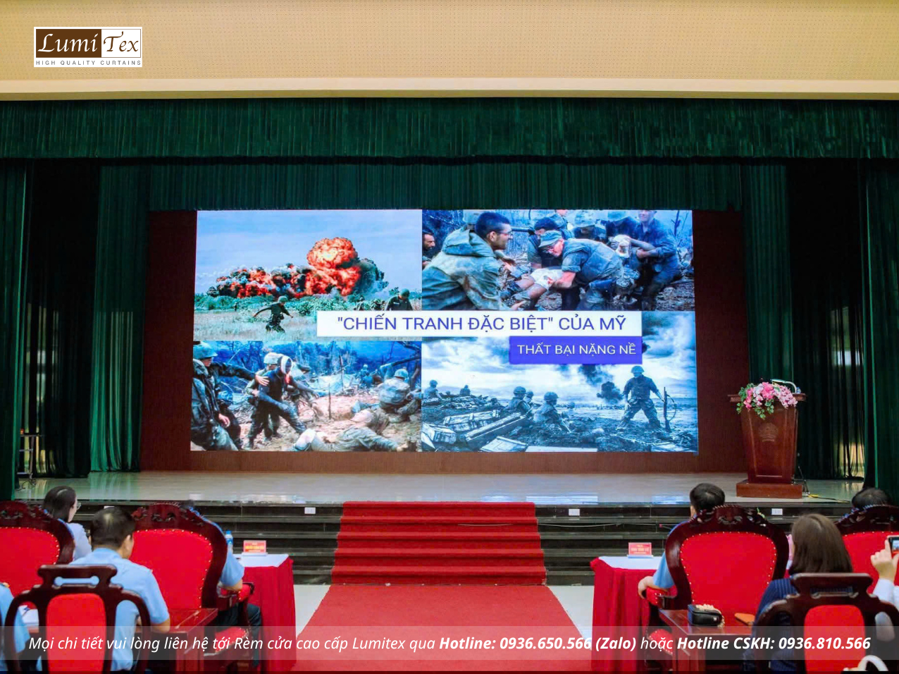 Rèm Lumitex tham gia chương trình giao lưu tại Sư đoàn Phòng không 363 – Lan tỏa tinh thần gắn kết quân dân