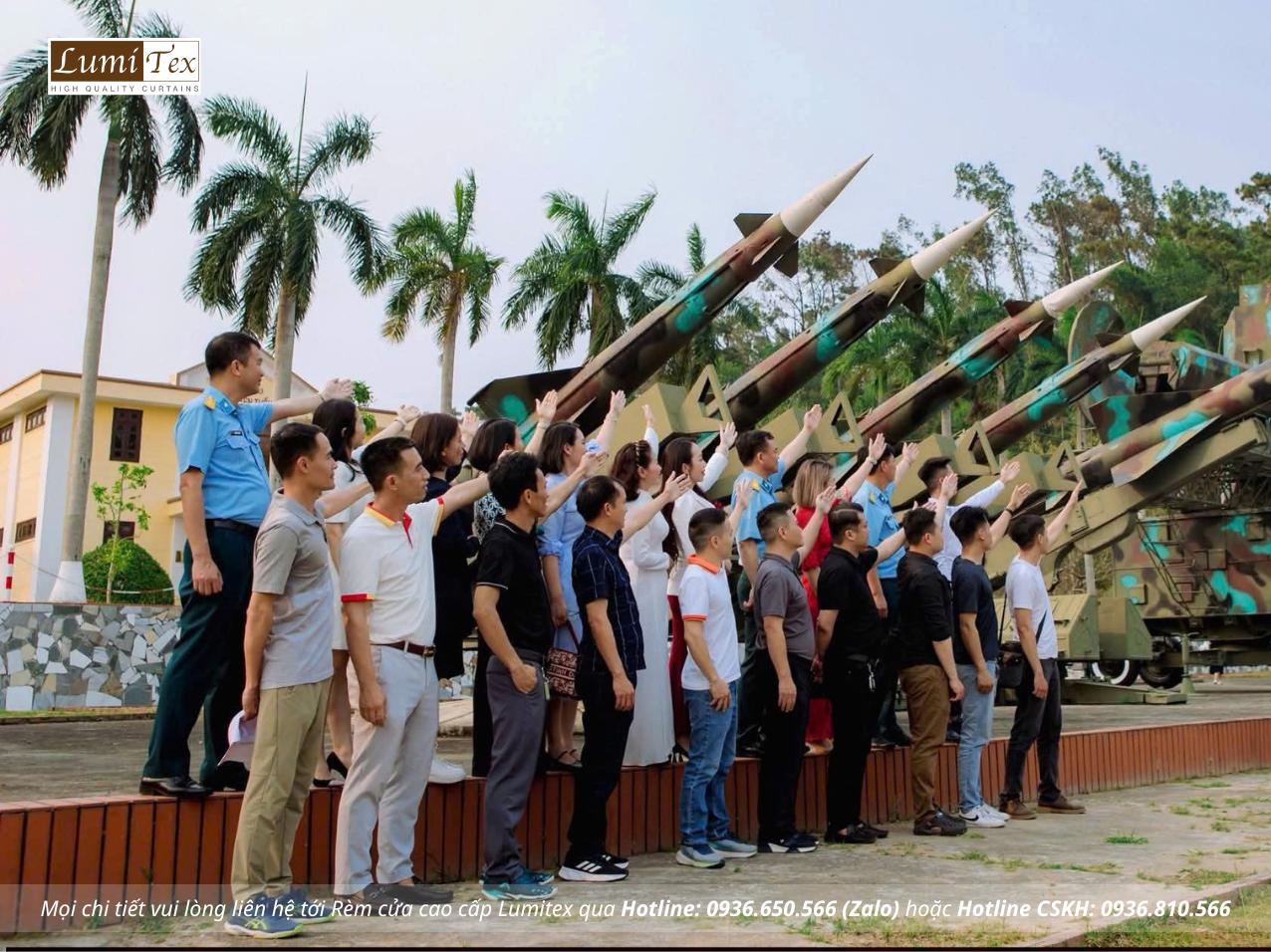 Rèm Lumitex tham gia chương trình giao lưu tại Sư đoàn Phòng không 363 – Lan tỏa tinh thần gắn kết quân dân