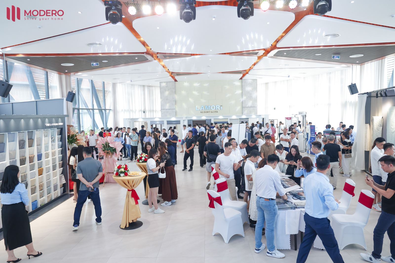 Rèm Lumitex tham dự triển lãm và trưng bày Modero Collection 2025
