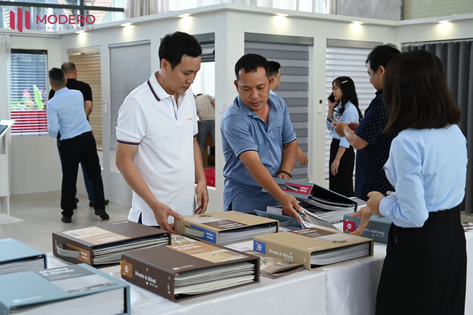Rèm Lumitex tham dự triển lãm và trưng bày Modero Collection 2025