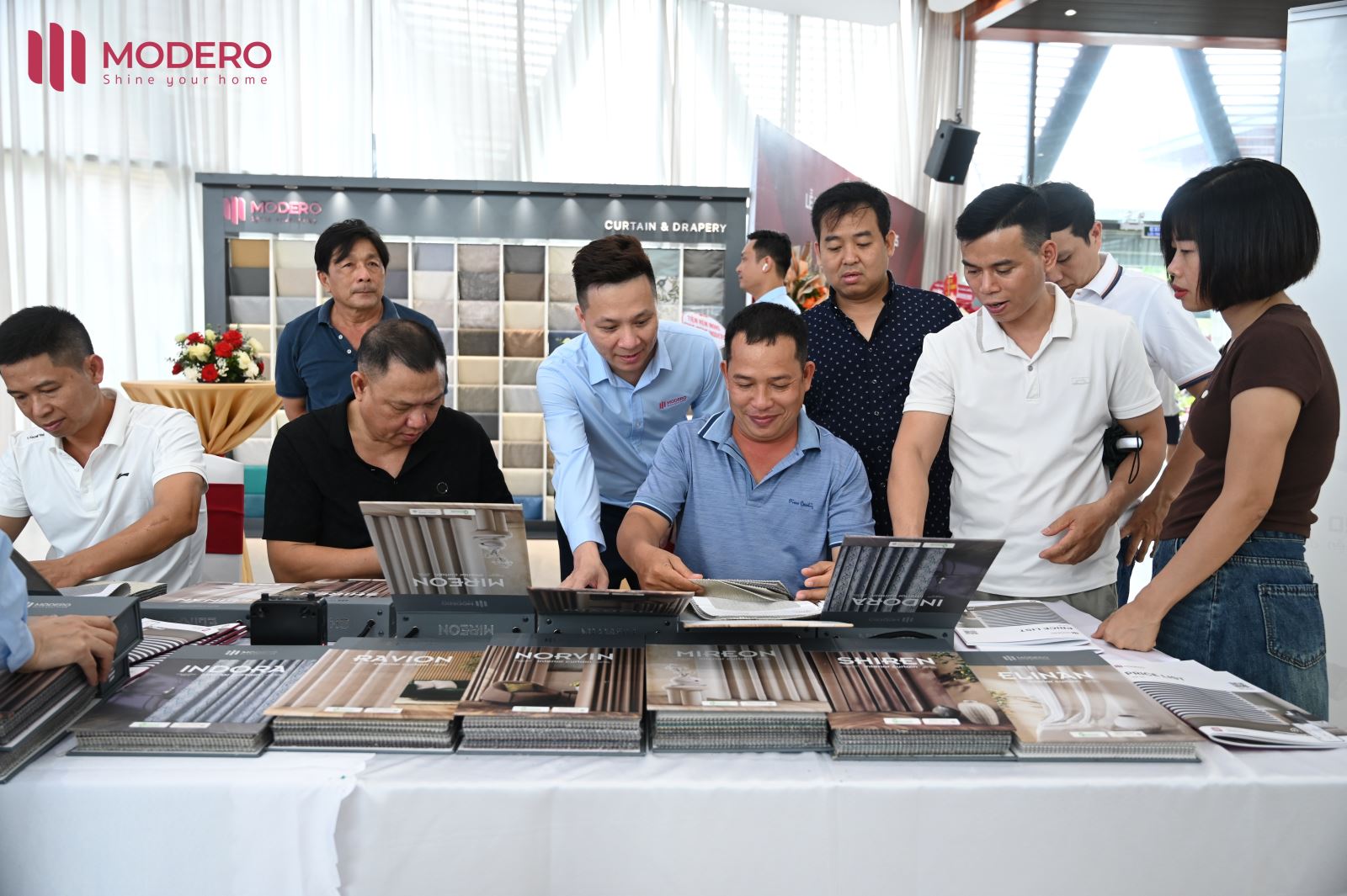 Rèm Lumitex tham dự triển lãm và trưng bày Modero Collection 2025