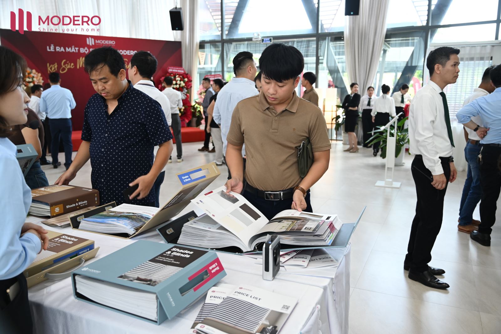 Rèm Lumitex tham dự triển lãm và trưng bày Modero Collection 2025