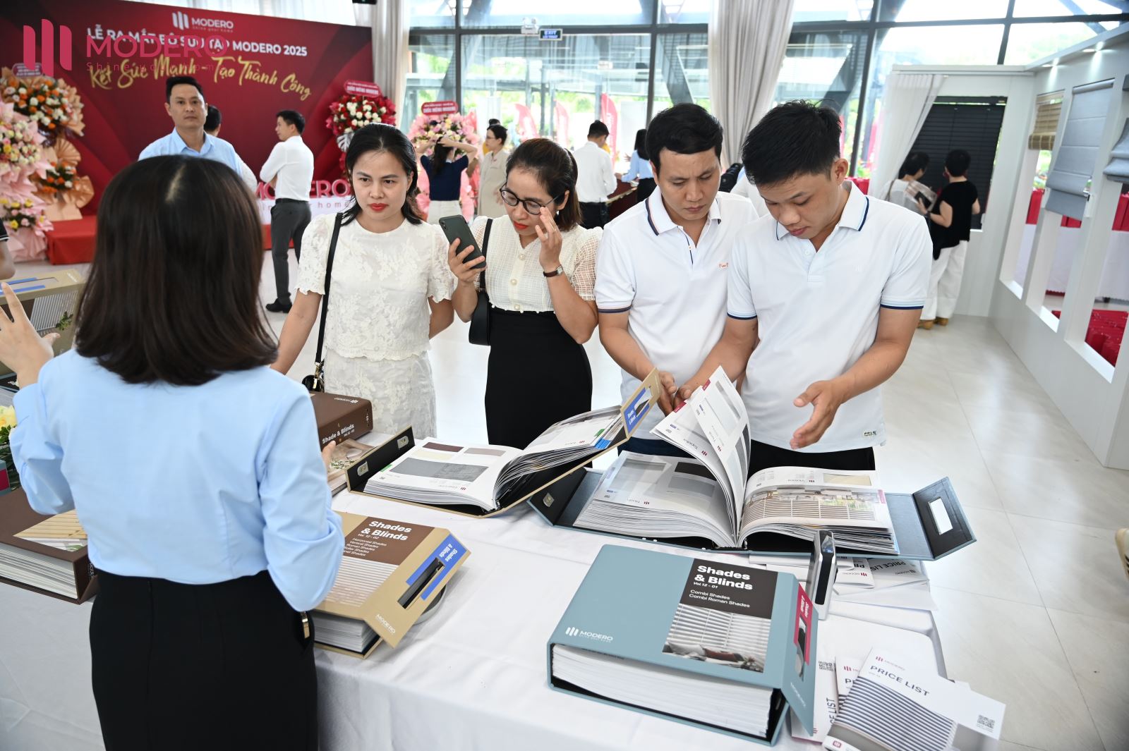 Rèm Lumitex tham dự triển lãm và trưng bày Modero Collection 2025