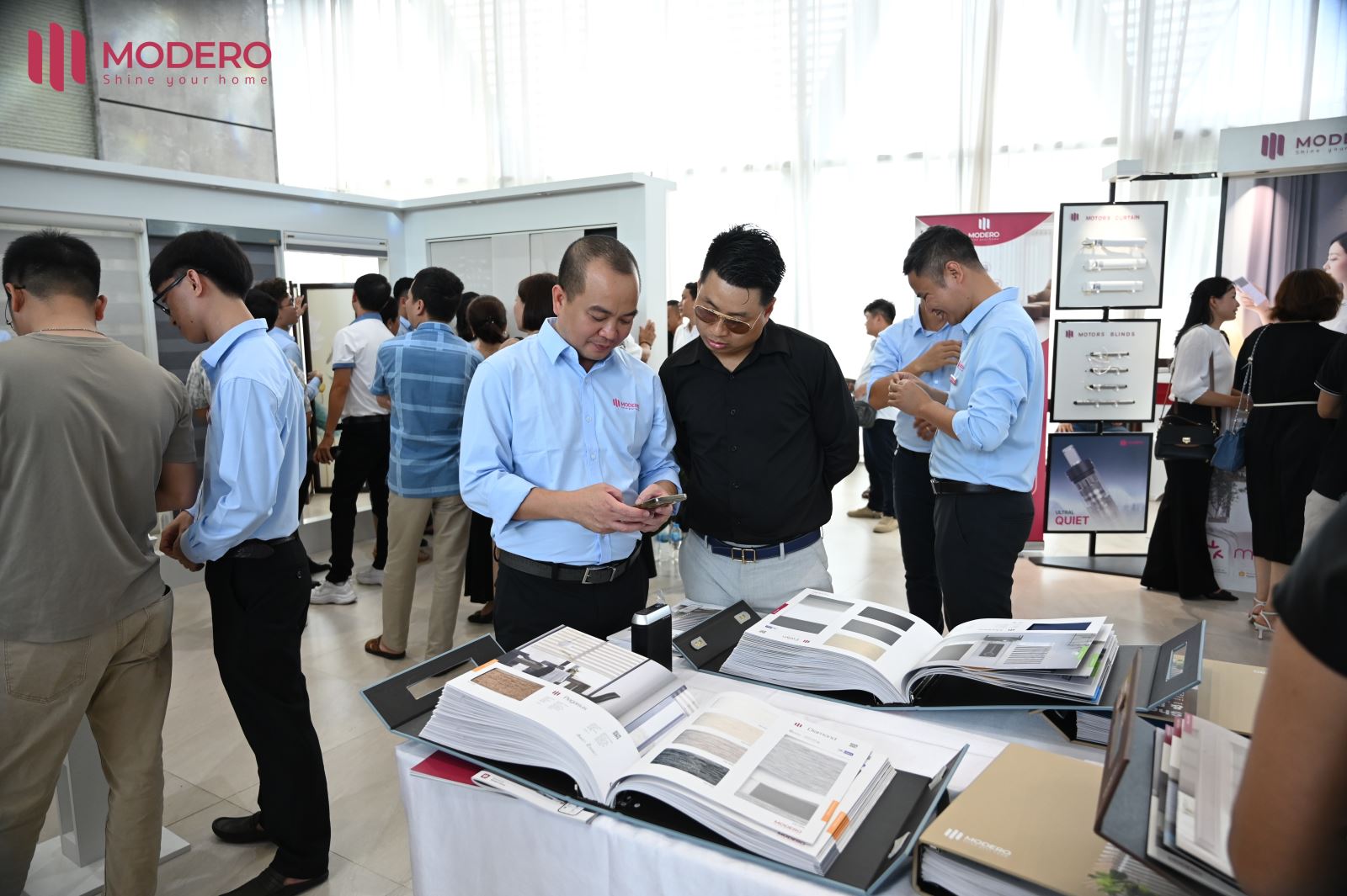 Rèm Lumitex tham dự triển lãm và trưng bày Modero Collection 2025