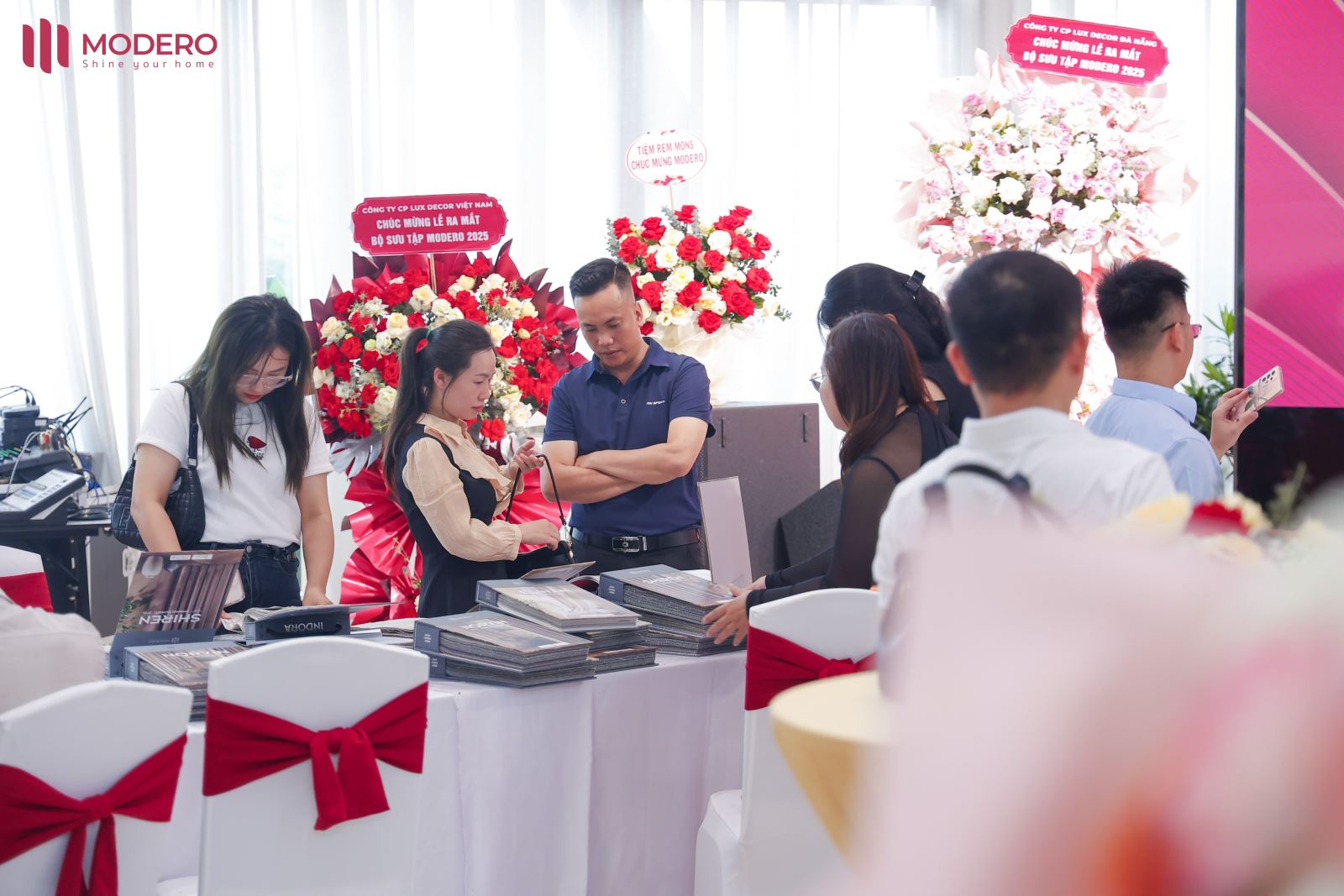 Rèm Lumitex tham dự triển lãm và trưng bày Modero Collection 2025