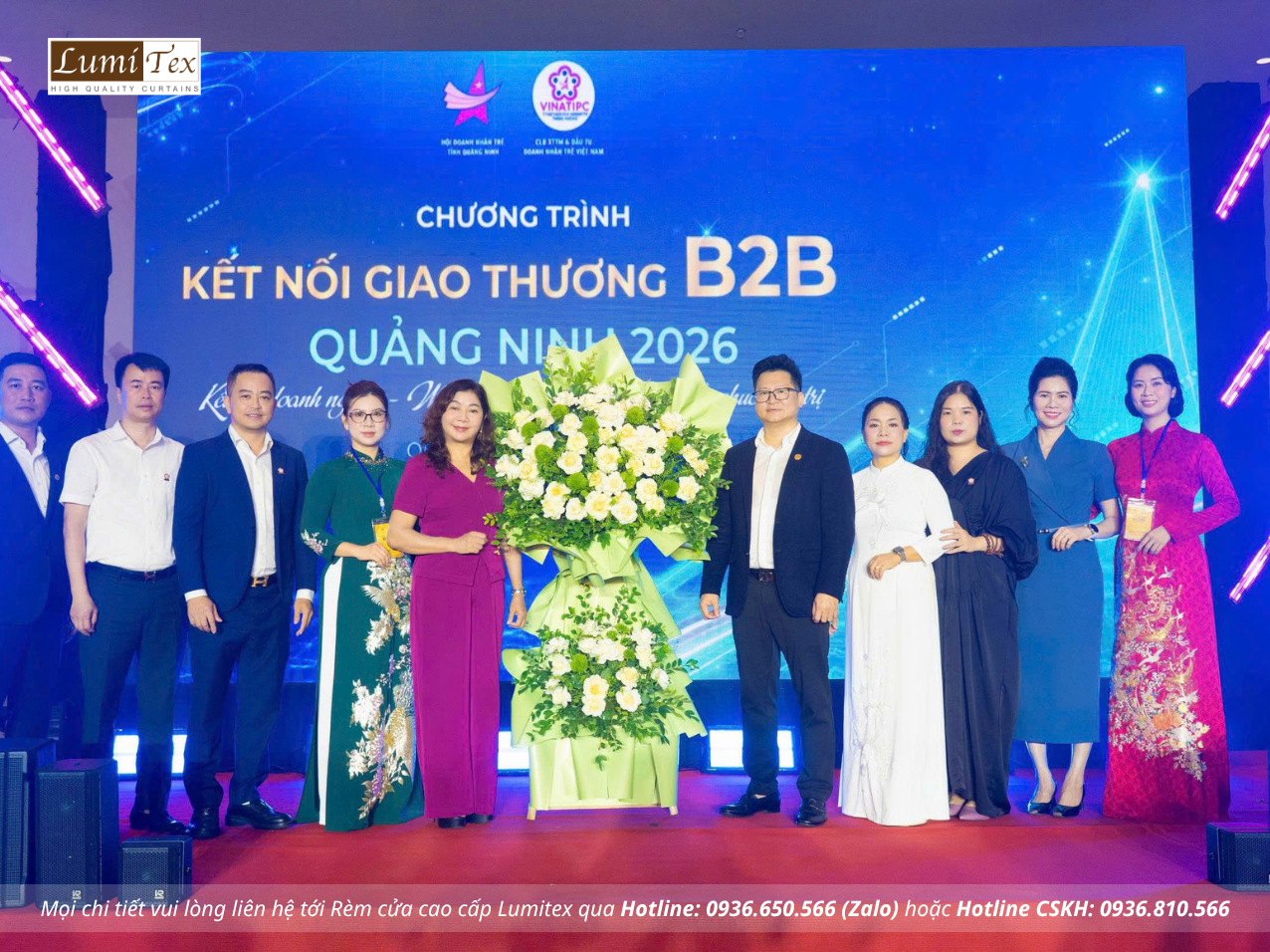 Rèm Lumitex tham gia trưng bày và kết nối giao thương B2B Quảng Ninh 2026