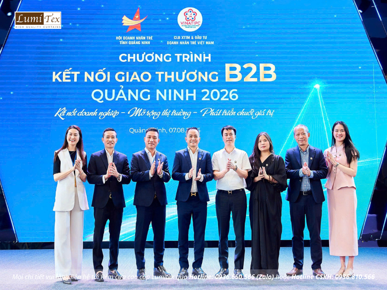 Rèm Lumitex tham gia trưng bày và kết nối giao thương B2B Quảng Ninh 2026